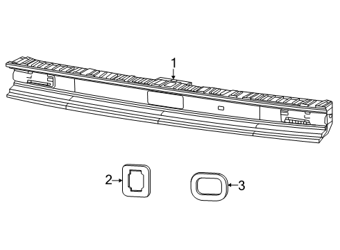 Tail Lamp Diagram for 68614846AC