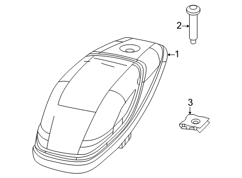 2023 Ram 3500 Roof Lamps Diagram 3