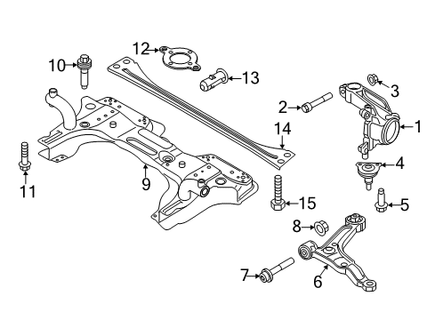 Standard Screw Diagram for 68447282AA