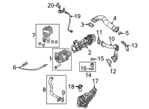 PCV Valve Diagram for 68548886AC
