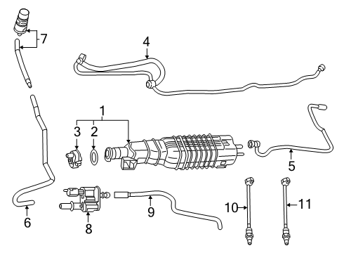 2025 Ram 1500 Emission Components Diagram 2