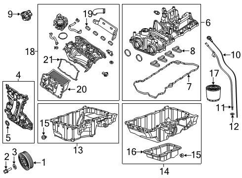 Engine Oil Diagram for 68259076AD