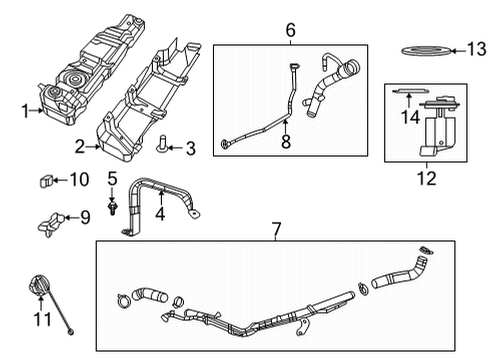 MODULE KI-FUEL PUMP/LEVEL UNIT Diagram for 68723024AA
