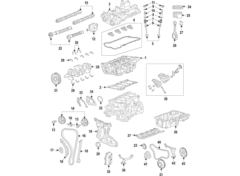 HEAD-CYLINDER Diagram for 68575940AA