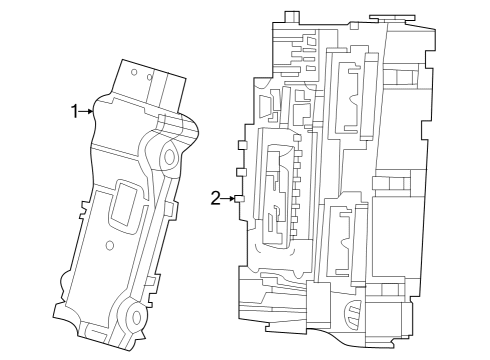 MODULE-BODY CONTROLLER Diagram for 68663318AA