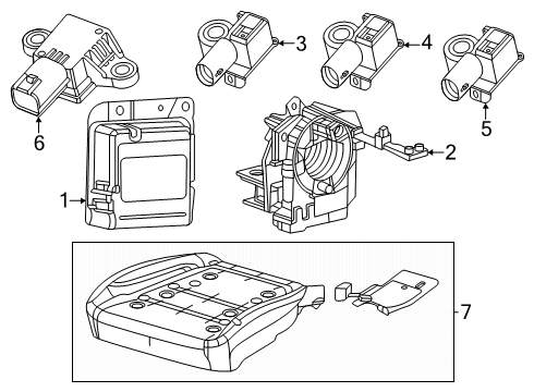 Multi function Switch Diagram for 68525564AE