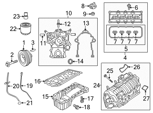 Manifold-Engine Intake Diagram for 68190715AD
