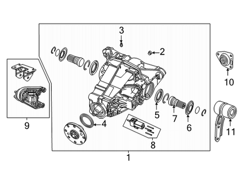 MOTOR KIT-AXLE Diagram for 68546936AB