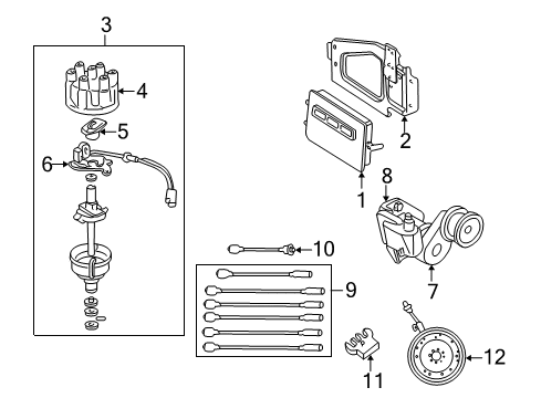 Sensor-CRANKSHAFT Diagram for 56027273AB
