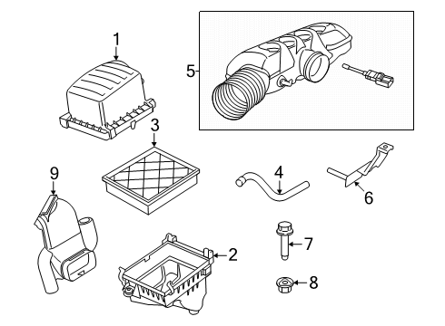 2025 Dodge Durango Air Inlet Diagram 2