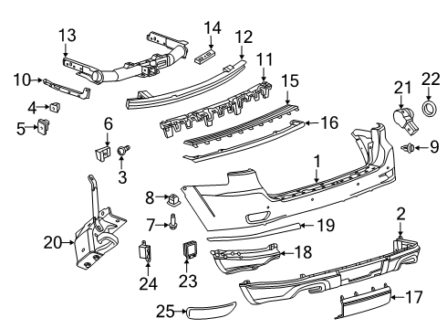 SENSOR-BLIND SPOT DETECTION Diagram for 68672551AA