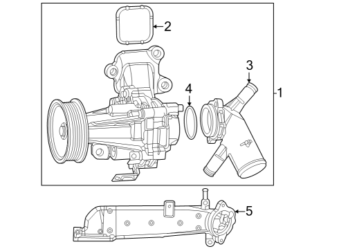 Water Inlet Tube Diagram for 68624567AA