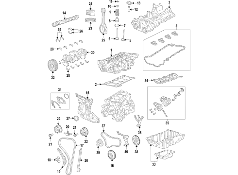 CRNKSHAFT-ENGINE Diagram for 68683080AA