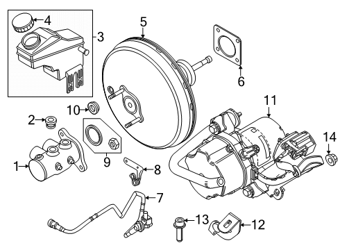 CYLINDER-BRAKE Diagram for 68617643AA