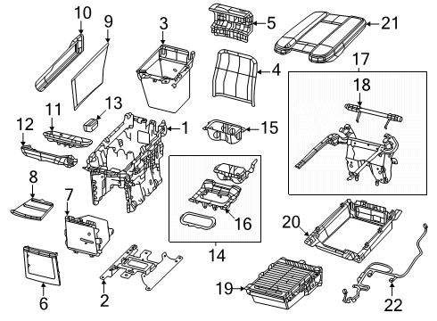 USB-CHARGING PORT Diagram for 68619285AA