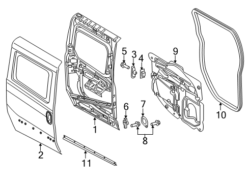 PANEL-FILLER Diagram for 5LG64TZZAE
