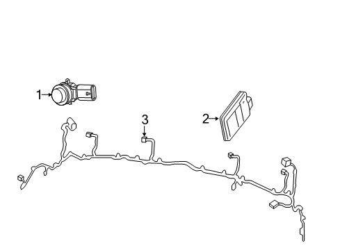 REAR FASCIA Diagram for 68359982AD