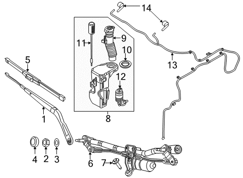 SENSOR-RAIN Diagram for 68709718AA