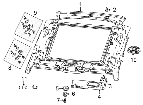 Visor Diagram for 6TQ15DX9AC