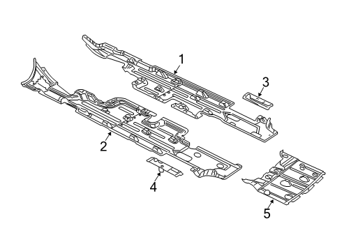 Shield-Torque Box Diagram for 68243140AE