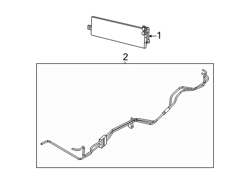 2025 Dodge Durango Trans Oil Cooler Diagram 3