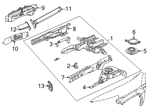 BEAM-SIDE IMPACT Diagram for 68640471AA