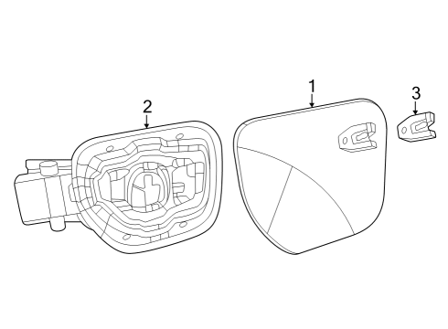 CHARGE PORT Diagram for 68412474AC
