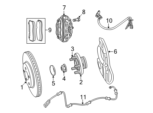 DISC BRAKE Diagram for 68501774AA