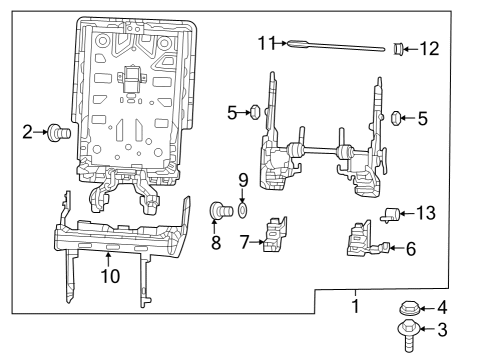 TORX Diagram for 68564980AB