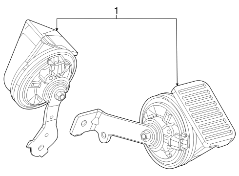 Horn Diagram for 68413368AA
