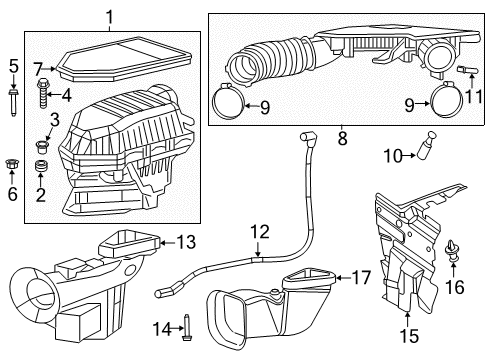 Hose-Make Up Air Diagram for 68413347AB
