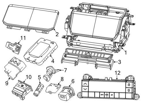 Outlet Diagram for 68530436AA