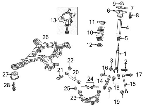 Rear Coil Diagram for 68506686AB