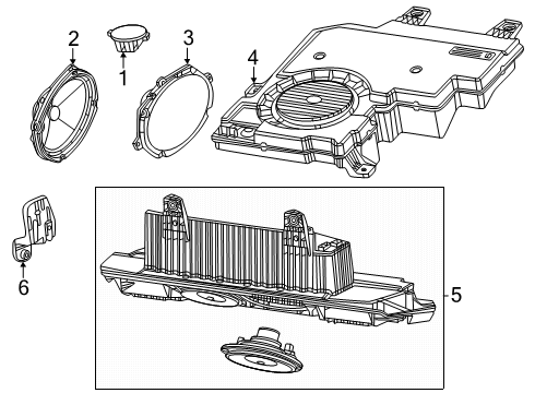 2024 Dodge Charger Daytona Sound System Diagram 2
