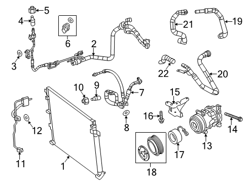 COIL-AIR CONDITIONING CLUTCH Diagram for 68225278AC