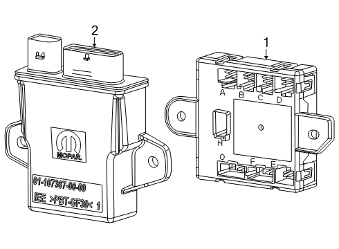 2025 Ram 1500 Electrical Components Diagram 3