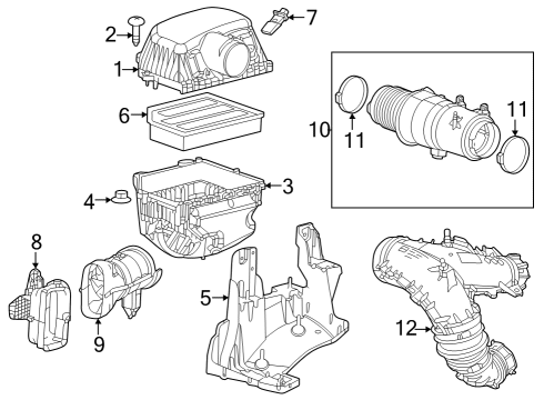 CLEAN AIR Diagram for 68617509AA