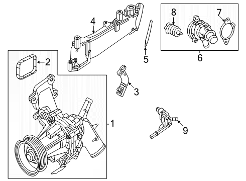 2024 Dodge Hornet Water Pump Diagram 2