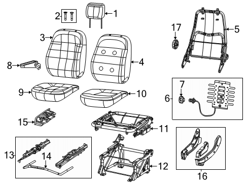 COVER-SEAT CUSHION Diagram for 7MP62LXBAA