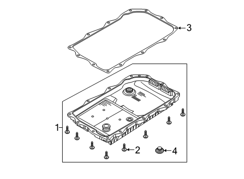 2025 Jeep Compass SEAL-EXTENSION YOKE Diagram for 68224227AB