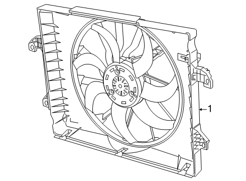 2025 Ram 1500 Cooling Fan Diagram 2