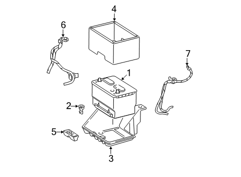 Battery Negative Wiring Diagram for 56045771AC