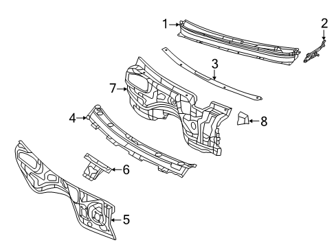 PANEL-DASH Diagram for 68251645AF
