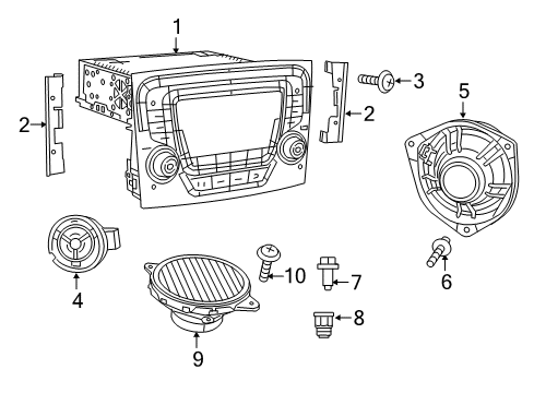 Screw Diagram for 68461920AA