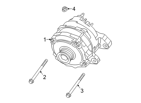 GENERATOR-ENGINE Diagram for 68527972AA