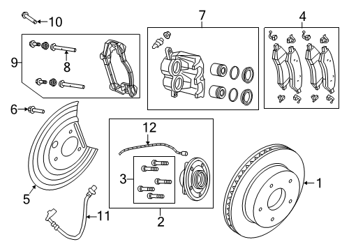 Brake Diagram for 68303538AH