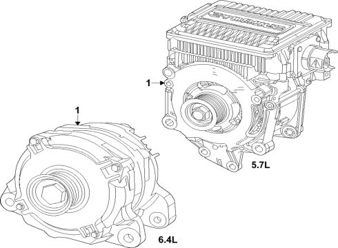 Belt Driven Diagram for 5192408AD
