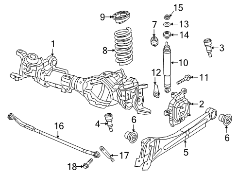Front Coil Spring Diagram for 68505944AB