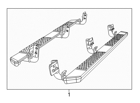 Side Step Diagram for 68304603AD