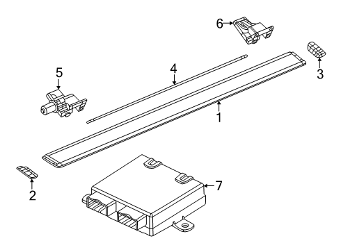 2025 Ram 1500 Running Board Diagram 2